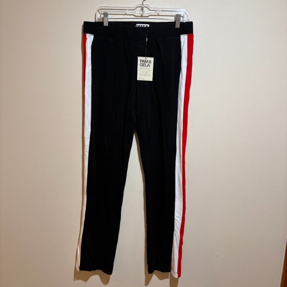 Pam & Gela Sport Stripe Pant Black - Picture 2 of 14